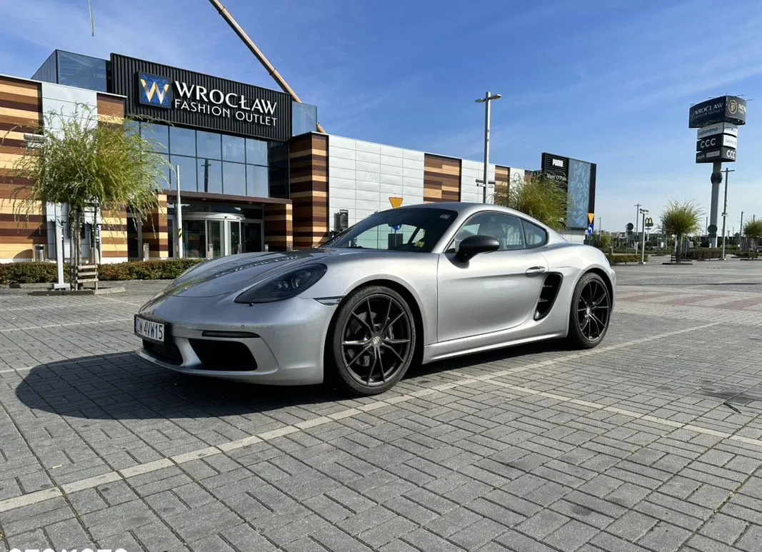 wrocław Porsche 718 Cayman cena 299000 przebieg: 23000, rok produkcji 2020 z Wrocław